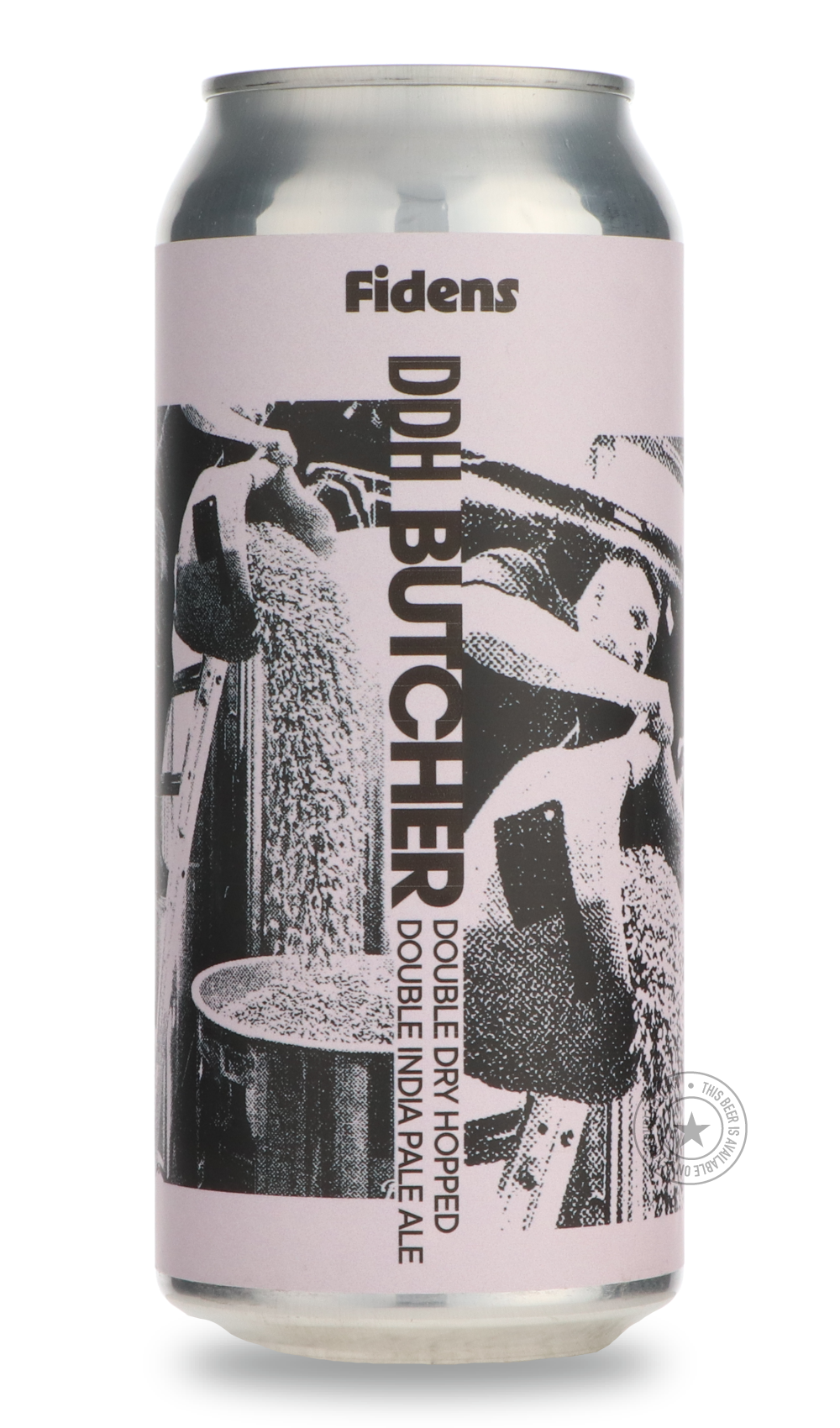 DDH Butcher by Fidens Brewing, beer label