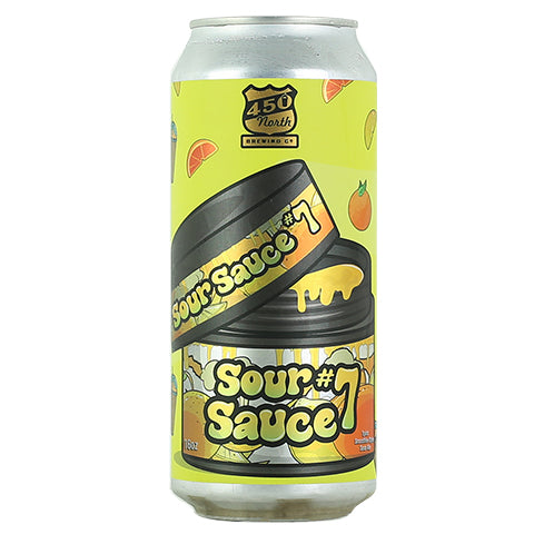 450 North Sour Sauce #7 Slushy XXL Sour Ale by 450 North Brewing Company, beer label