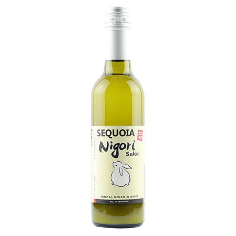 Sequoia Nigori Sake by Sequoia Sake, beer label