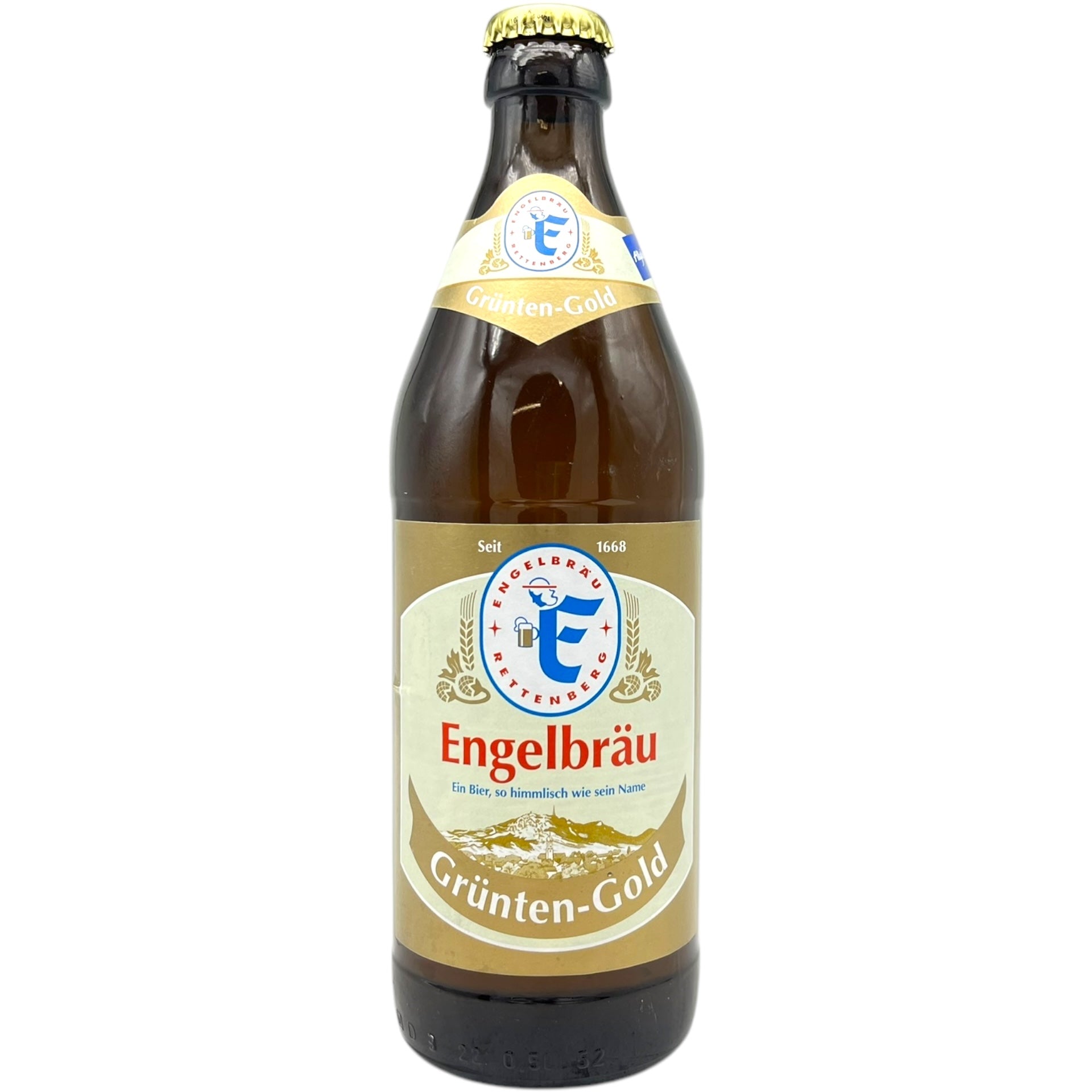 Engelbräu Rettenberg Grünten-Gold by Engelbräu Rettenberg, beer label