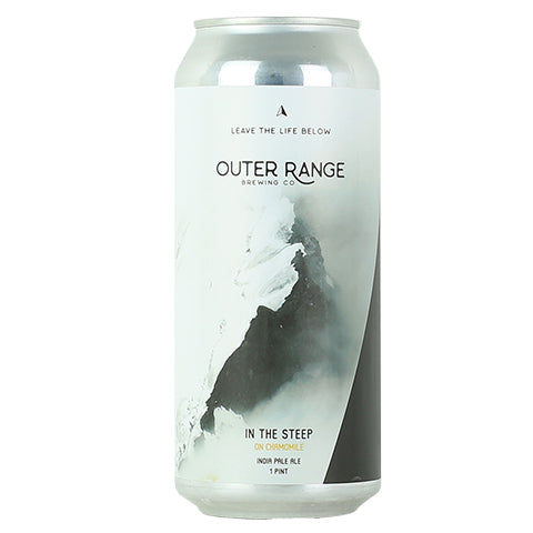 Outer Range In the Steep On Chamomile IPA by Outer Range Brewing Co, beer label