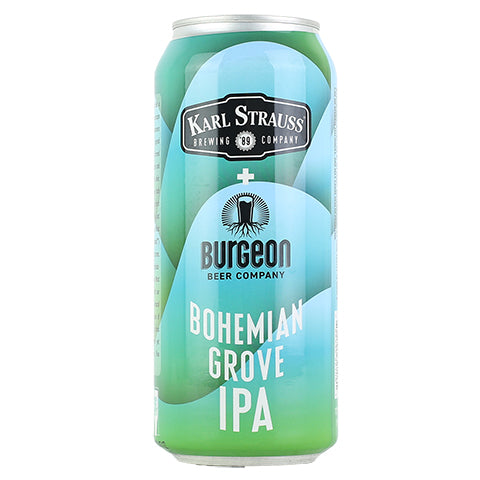 Karl Strauss Bohemian Grove IPA by Karl Strauss Brewing Co, beer label