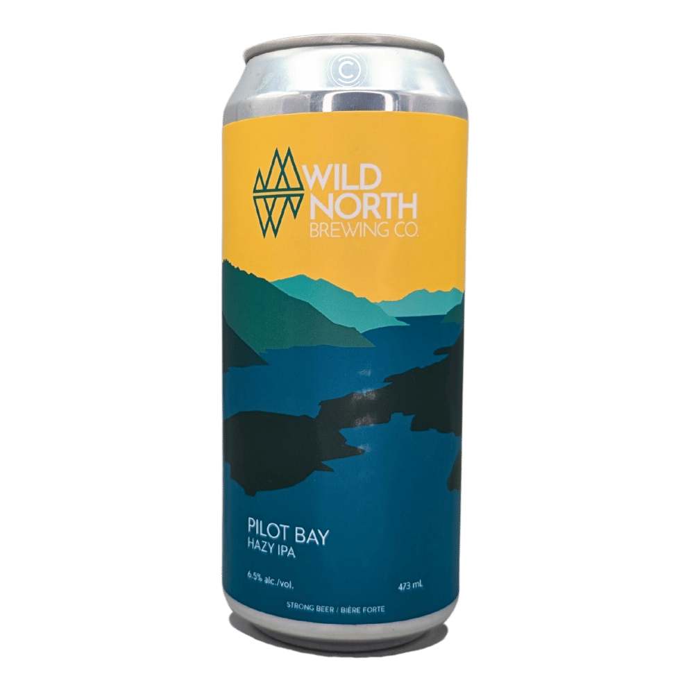 Pilot Bay Hazy IPA by Wild North Brewing Co., beer label