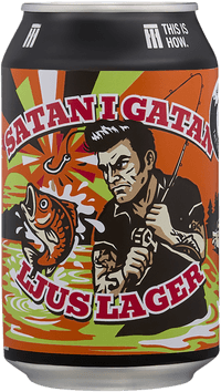 Satan I Gatan by This Is How, beer label