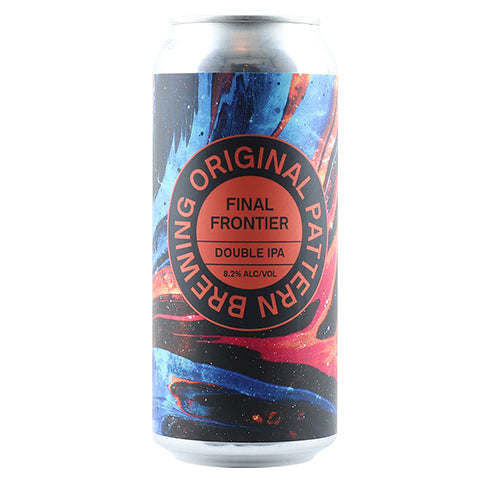 Original Pattern Final Frontier DIPA by Original Pattern Brewing Company, beer label