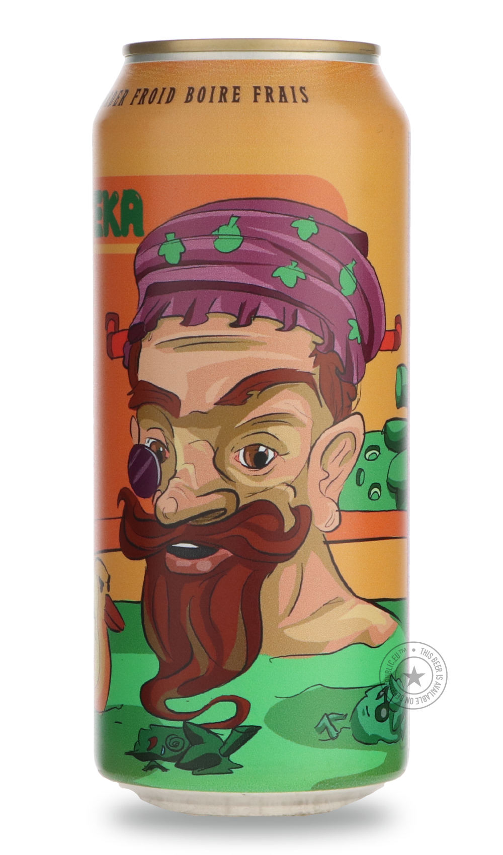 Strateka by Brewskey, beer label