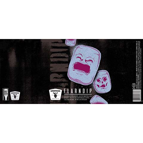 Drekker Flarndip Imperial Stout by Drekker Brewing Company, beer label