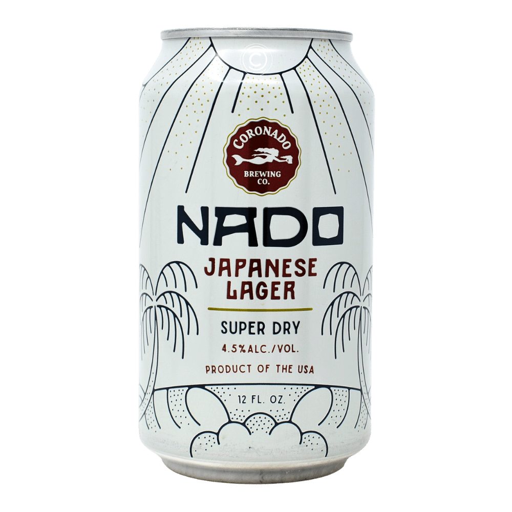 Co. Nado Japanese Lager by Coronado Brewing Co, beer label