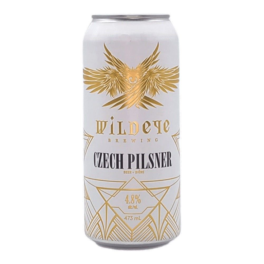 Czech Pilsner by Wildeye Brewing, beer label