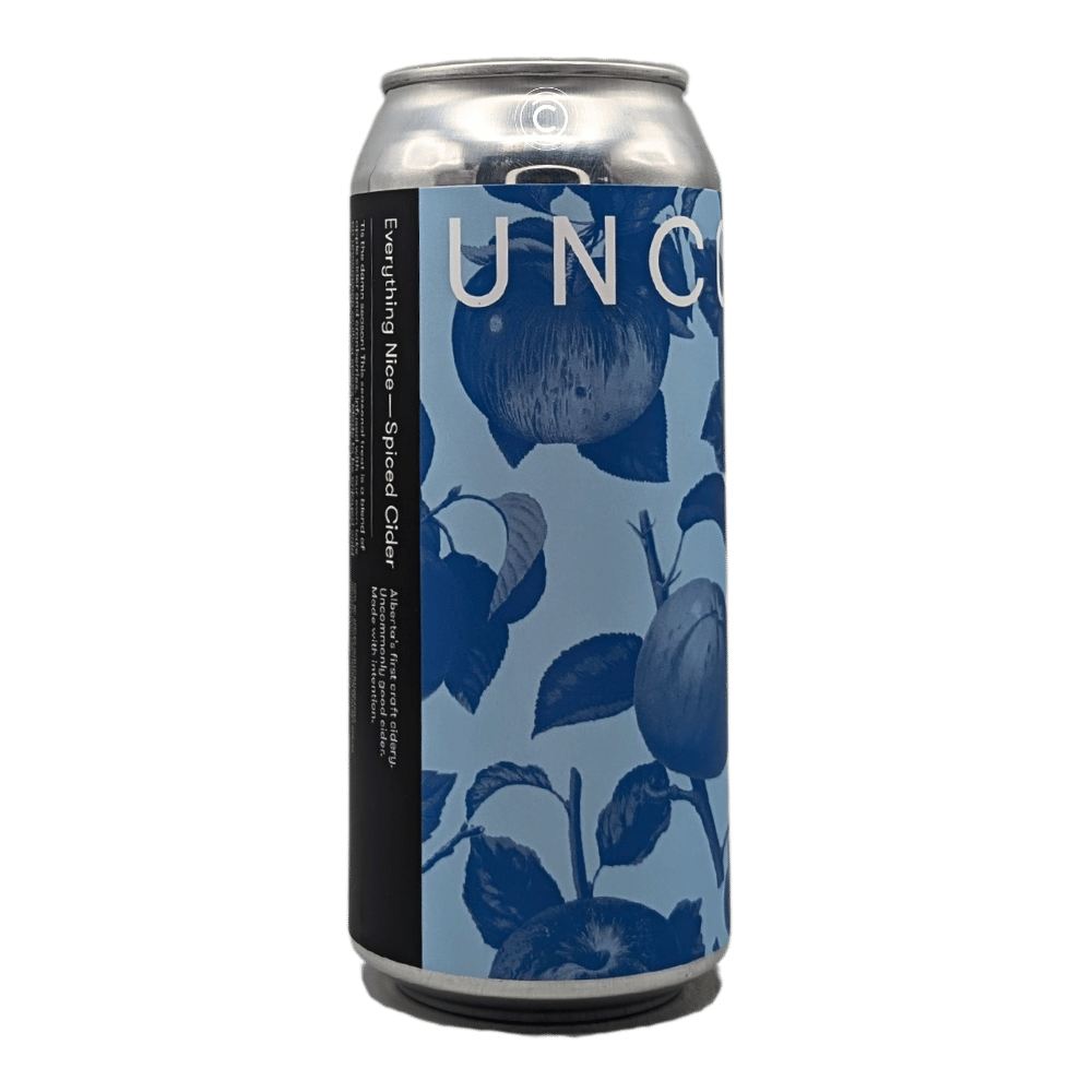 Everything Nice Spiced CIder by Uncommon Cider Co., beer label