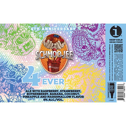 Imprint 4 Ever Sour Ale by Imprint Beer Company, beer label