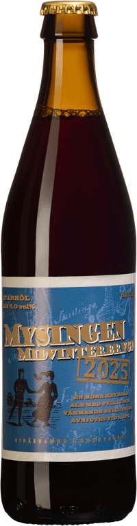 Mysingen Midvinterbrygd by Nynäshamns Ångbryggeri, beer label