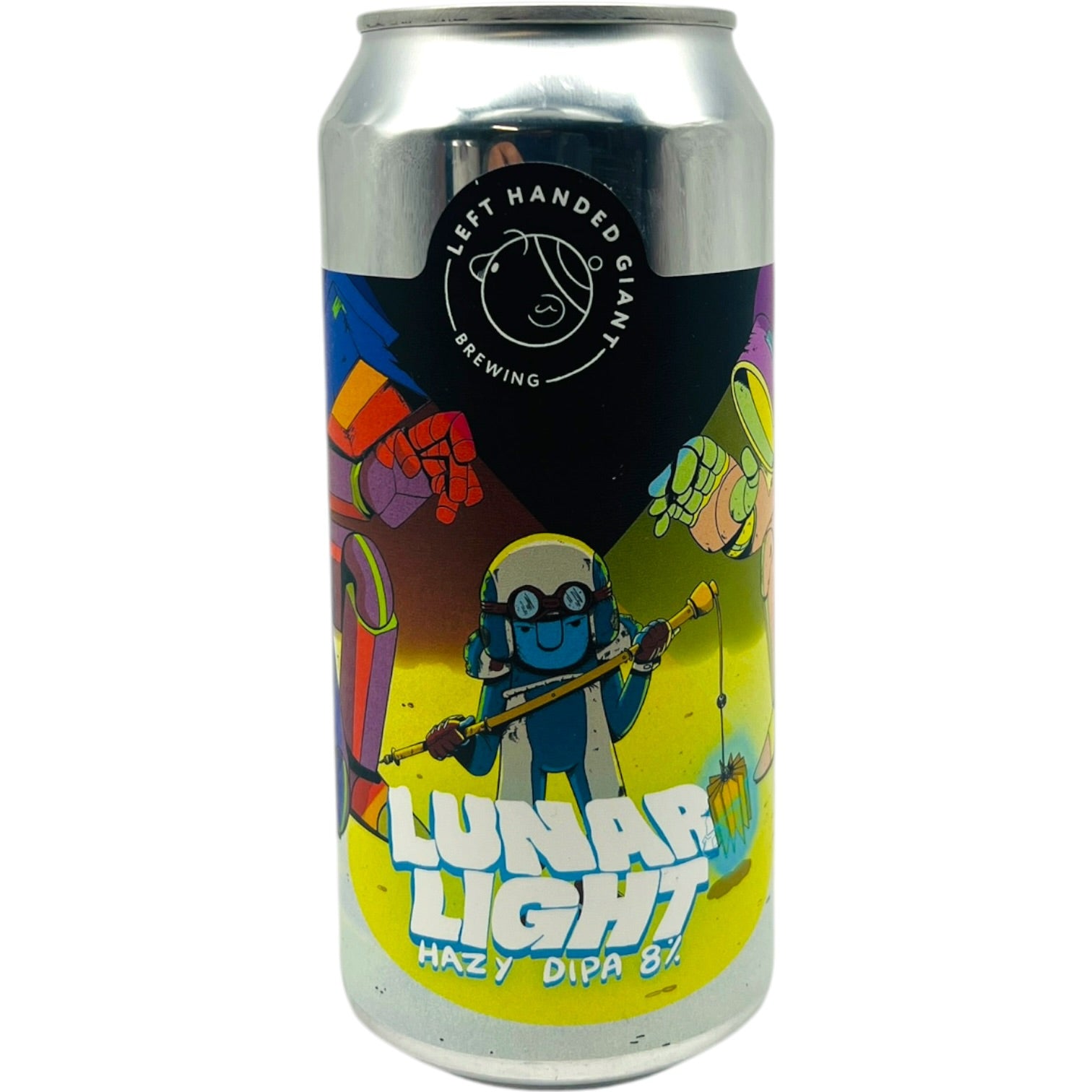 Left Handed Giant Lunar Light by Left Handed Giant, beer label