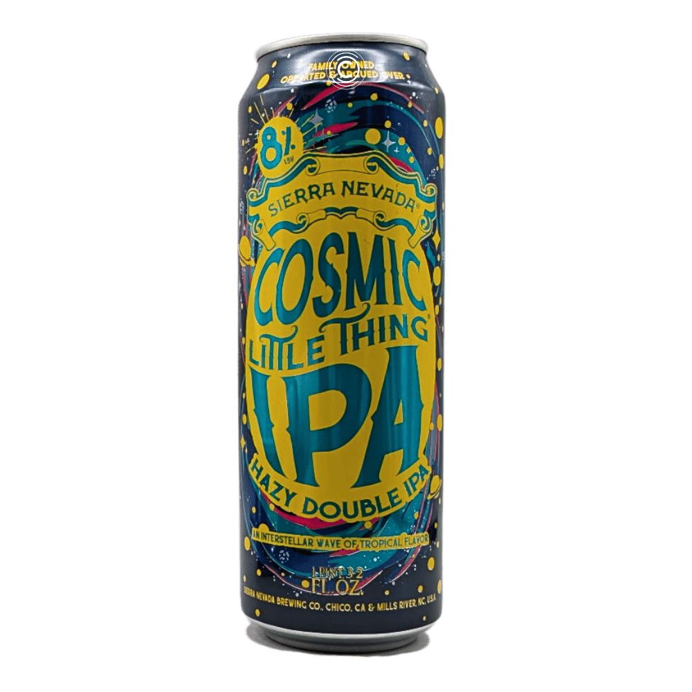 Cosmic Little Thing Imperial Hazy IPA by Sierra Nevada Brewing Co., beer label