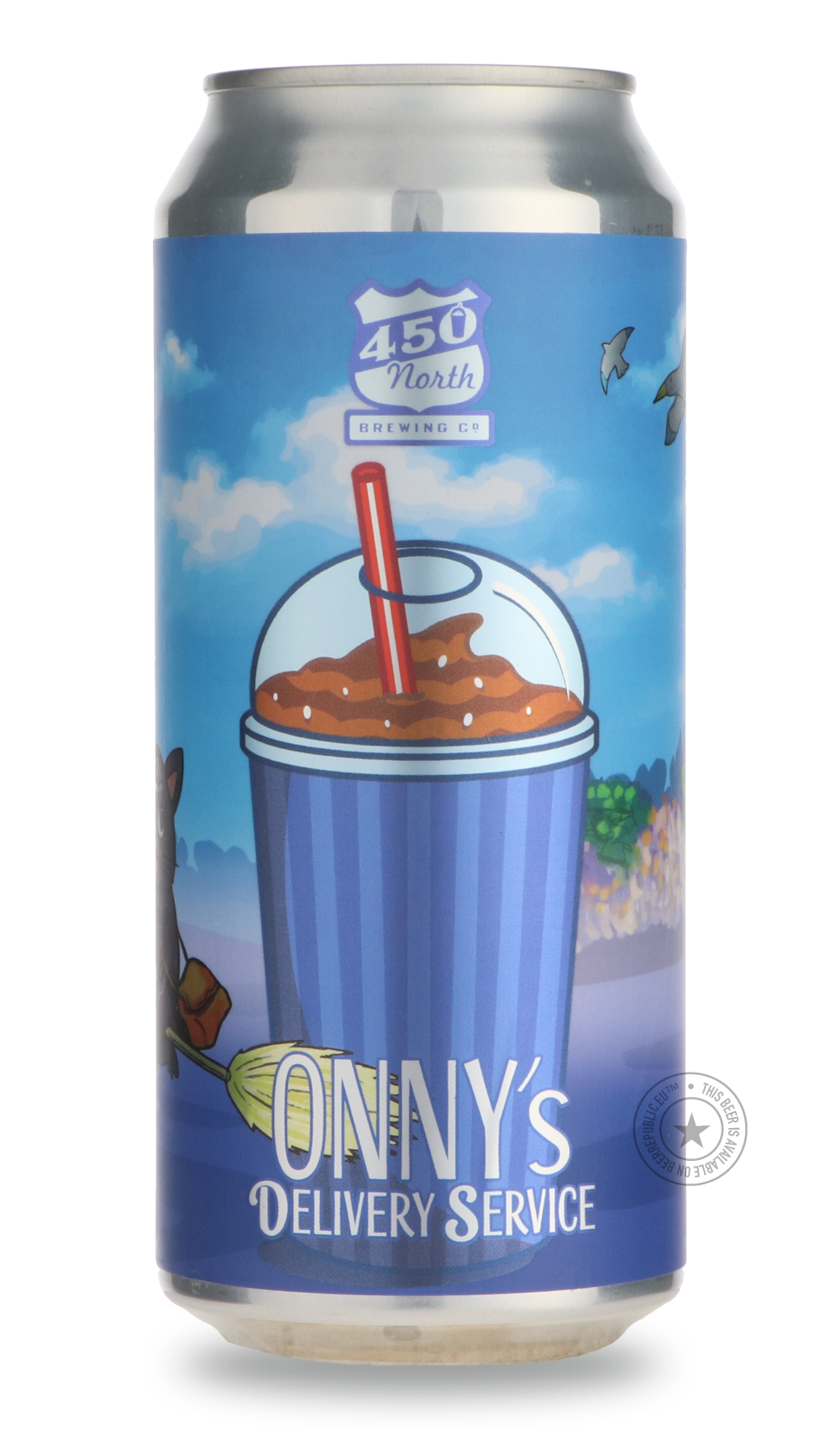 SLUSHY XL Gose: Onny's Delivery Service by 450 North Brewing Company, beer label
