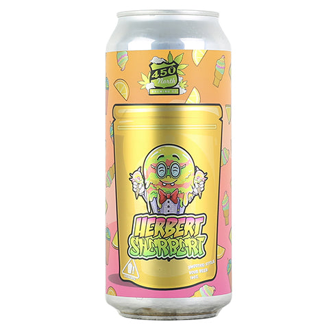 450 North Herbert Sherbert Slushy XL Smoothie-Style Sour by 450 North Brewing Company, beer label