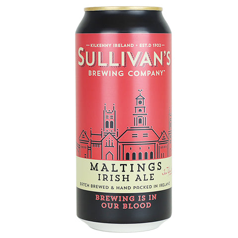 Sullivan's Maltings Irish Ale (Red Ale) by Sullivan's Brewing Company, beer label