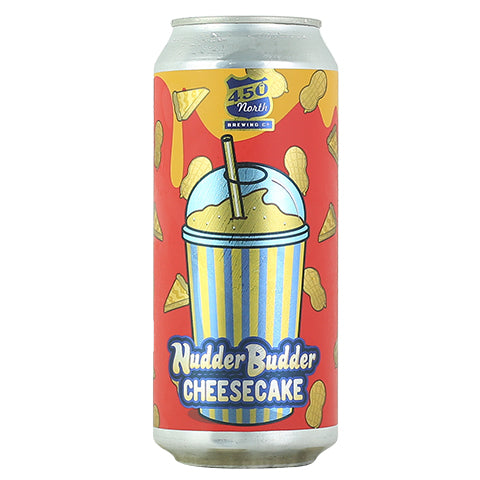 450 North Slushy XL Nudder Budder Cheesecake Sour by 450 North Brewing Company, beer label