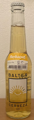 Balter by Asahi Beer, beer label
