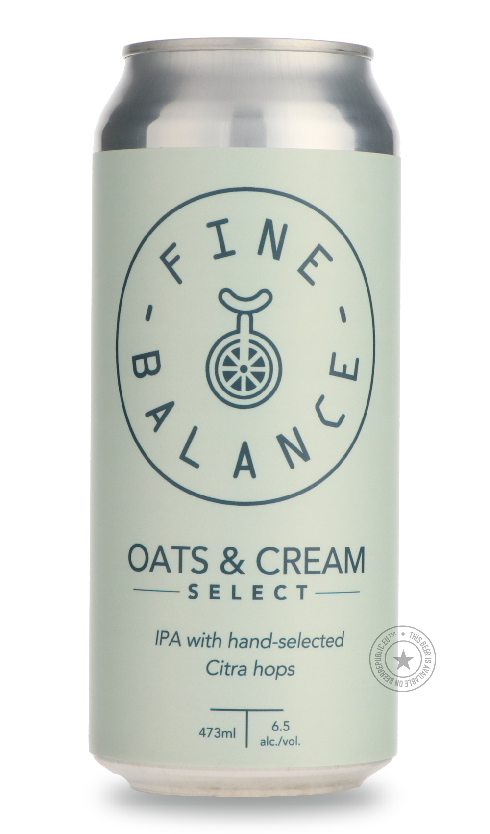 Oats & Cream: Select Citra by Fine Balance, beer label