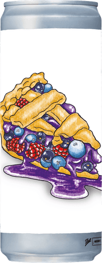 Triple Berry Pie by Brewski, beer label