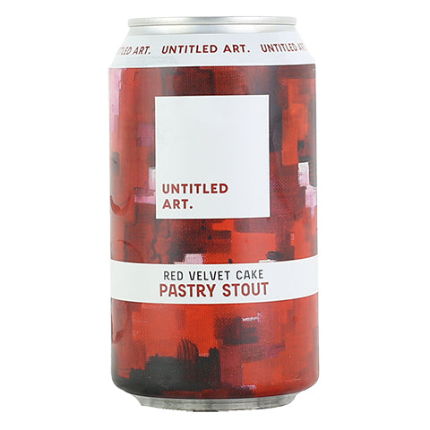 Untitled Art Red Velvet Cake Pastry Stout by Untitled Art, beer label