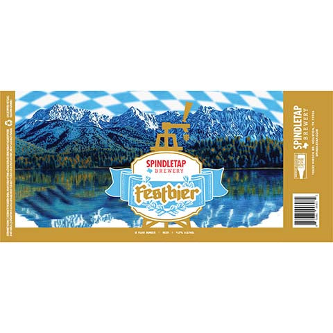 Spindletap Festbier by Spindletap Brewery, beer label