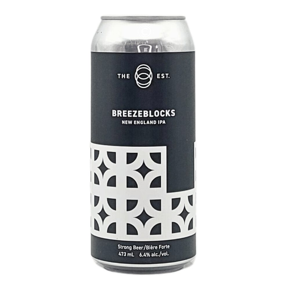 Breezeblocks New England IPA by The Establishment Brewing Company, beer label