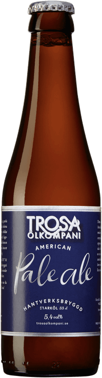 Trosa Pale Ale by Trosa Ölkompani, beer label