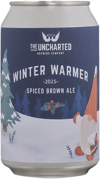 Winter Warmer by The Uncharted Brewing Company, beer label