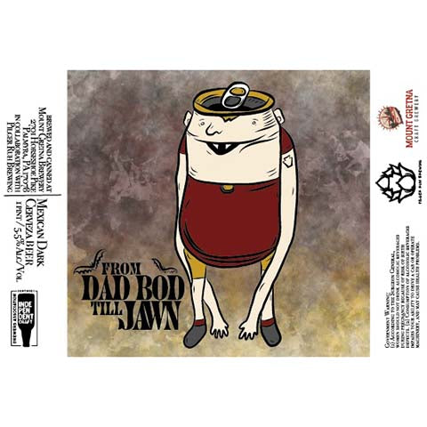 Mount Gretna From Dad Bod Till Jawn by Mount Gretna Craft Brewery, beer label