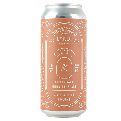 Drowned Lands Fen Foedered Sour IPA by The Drowned Lands Brewery, beer label