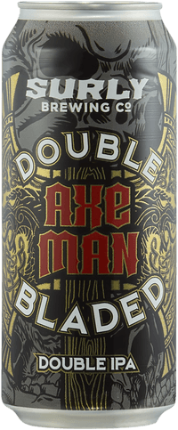 Double Bladed Axe Man by Surly Brewing Company, beer label