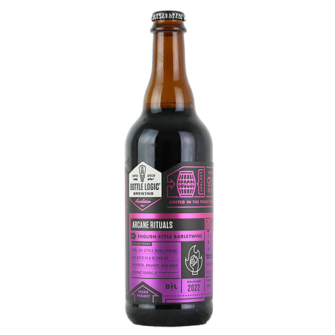 Bottle Logic Arcane Rituals by Bottle Logic Brewing, beer label