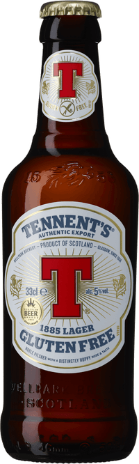 Tennent´s 1885 Lager Gluten Free by Tennent Caledonian, beer label