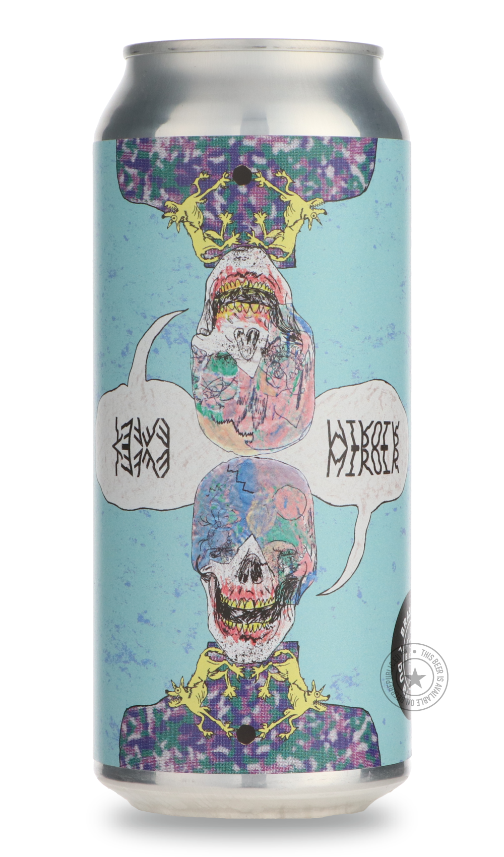 Effet Miroir by Brasserie du Bas-Canada, beer label