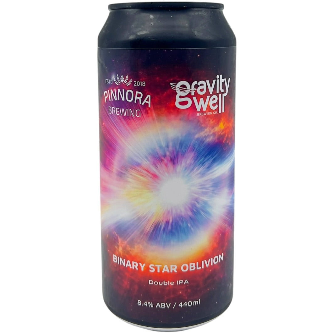 Gravity Well Binary Star Oblivion by Gravity Well Brewing Co., beer label