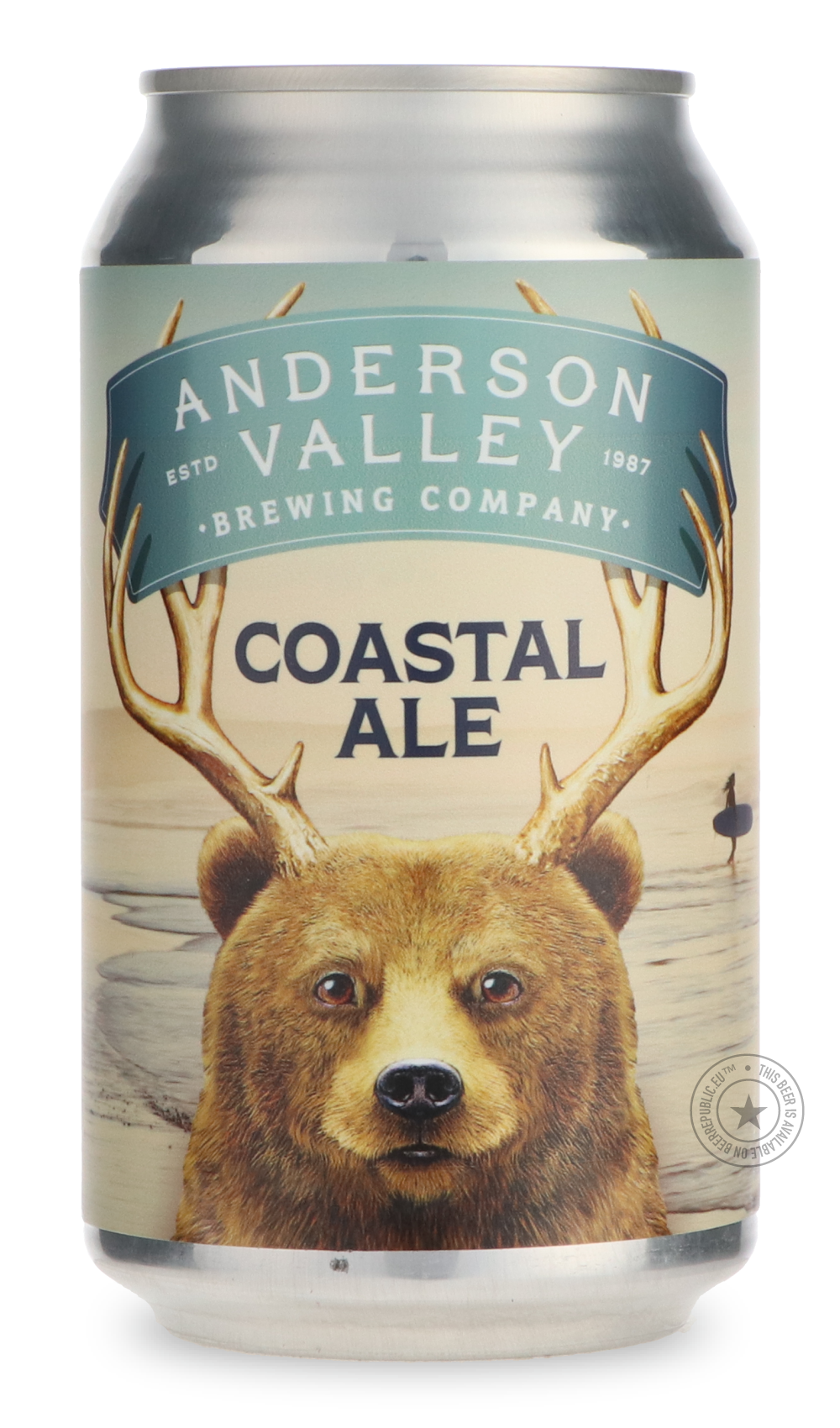 Coastal Ale by Anderson Valley Brewing Company, beer label
