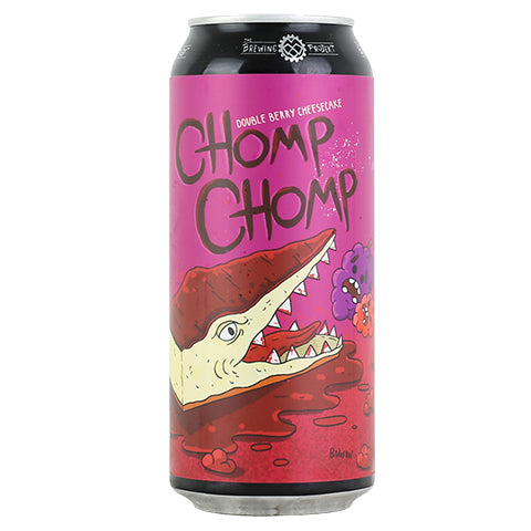 The Brewing Projekt Double Berry Cheesecake Chomp Chomp Imperial Sour Ale by The Brewing Projekt, beer label