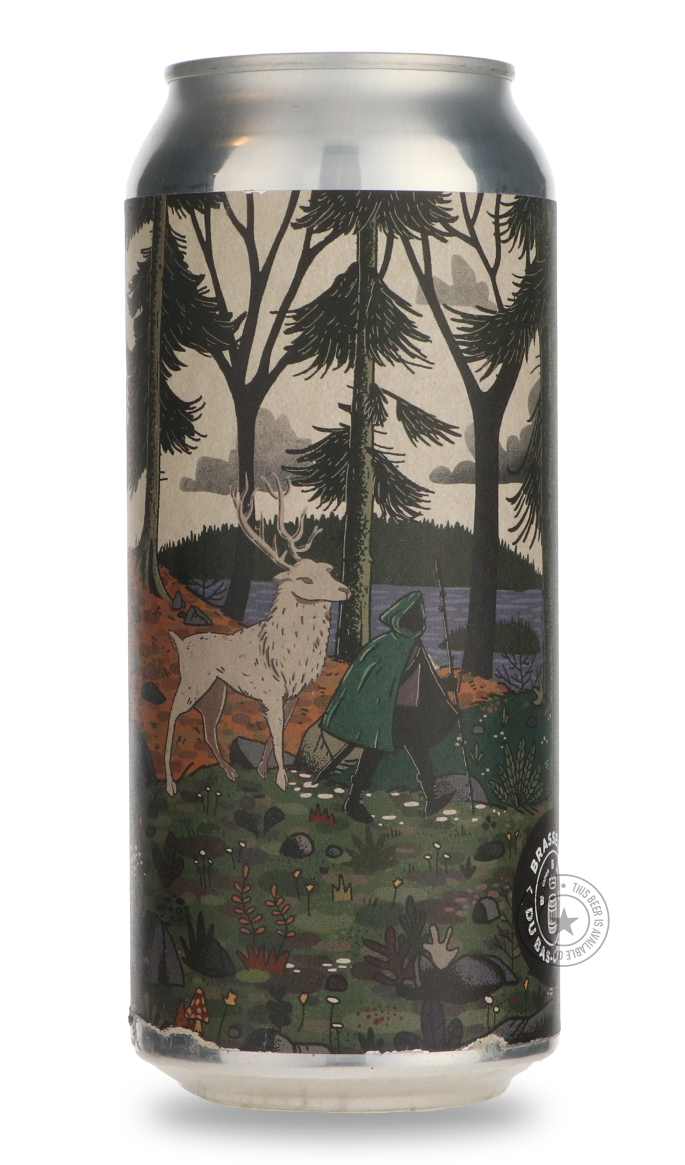 Nomadisme by Brasserie du Bas-Canada, beer label