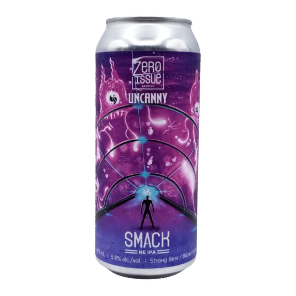 Brewing Smack! Hazy Pale Ale by Zero Issue Brewing, beer label