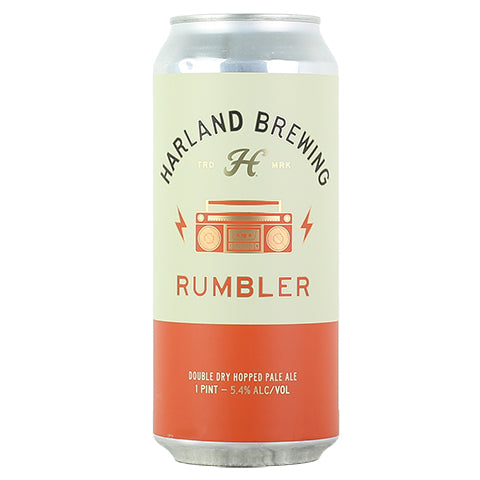 Harland Rumbler Pale Ale by Harland Brewing Co, beer label