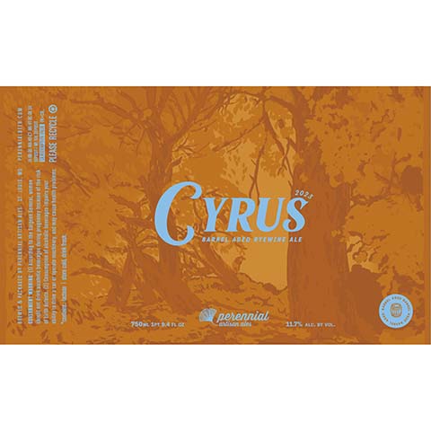 Commonwealth Cyrus Ryewine by Commonwealth Brewing Co., beer label