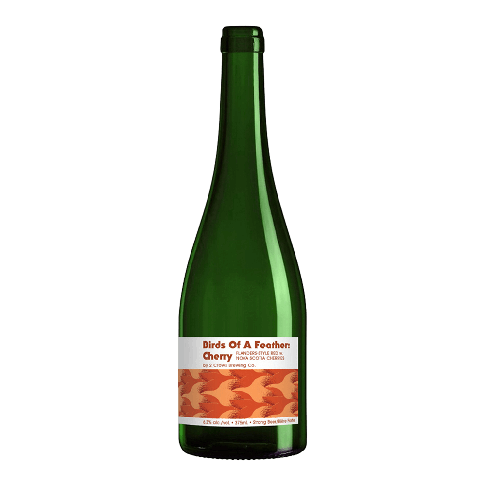 Birds Of A Feather Cherry Sour by 2 Crows Brewing Co., beer label