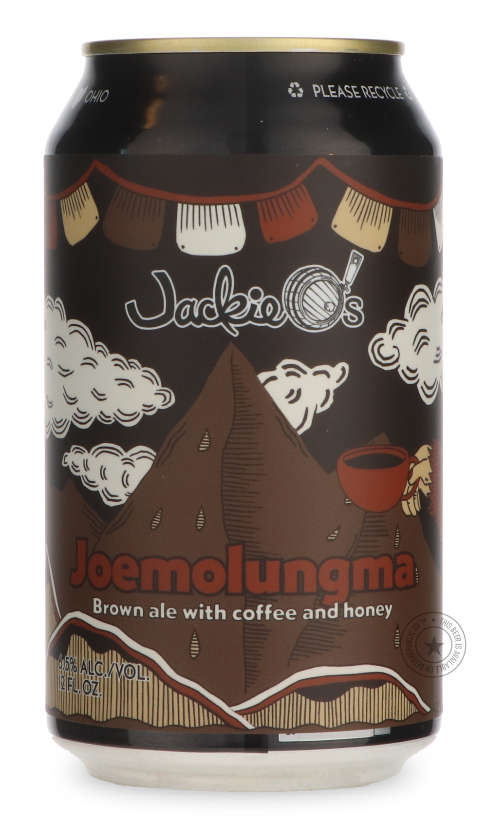 Joemolungma by Jackie O's Brewery, beer label