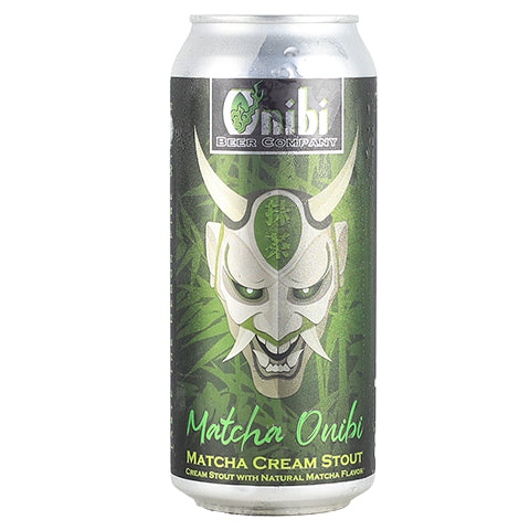 Onibi Matcha Oni Cream Stout by Onibi Beer Company, beer label