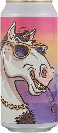 Super Gay Horse by Benchwarmers Brewing Co, beer label