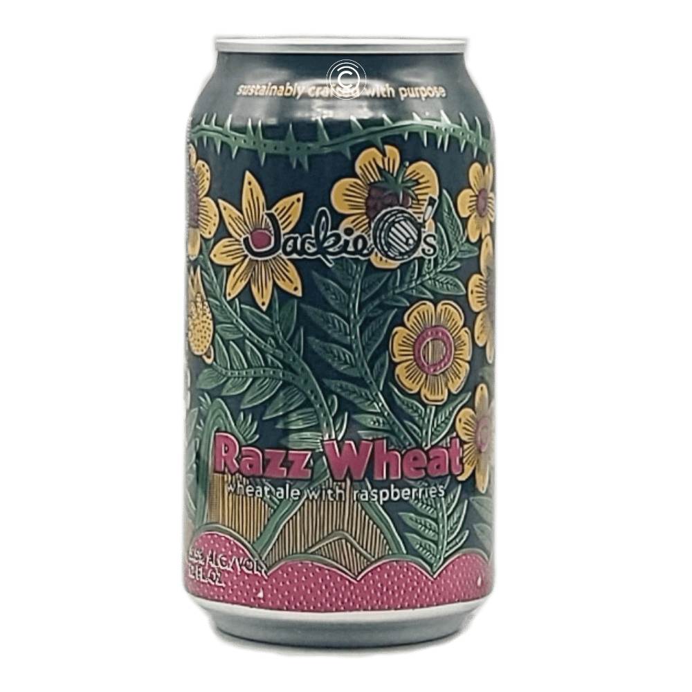 Razz Wheat Raspberry Wheat Ale by Jackie O's Brewery, beer label
