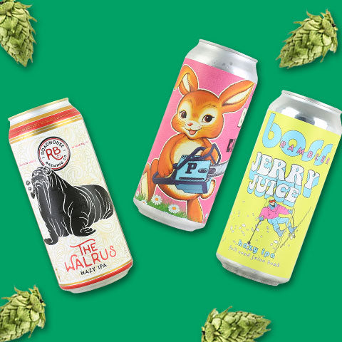 Hazy IPA Gift Box Set by Variety Pack, beer label