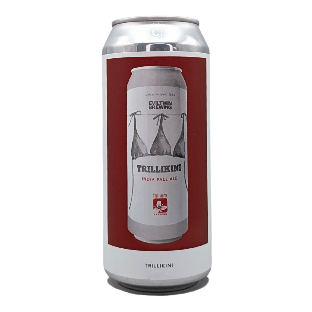 x Trillium Brewing Company TRILLIKINI Session IPA by Evil Twin Brewing NYC, beer label